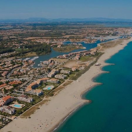 Studio Cozy En Bord De Plage Avec Vue Mer Et Wifi Canet-en-Roussillon Exteriér fotografie
