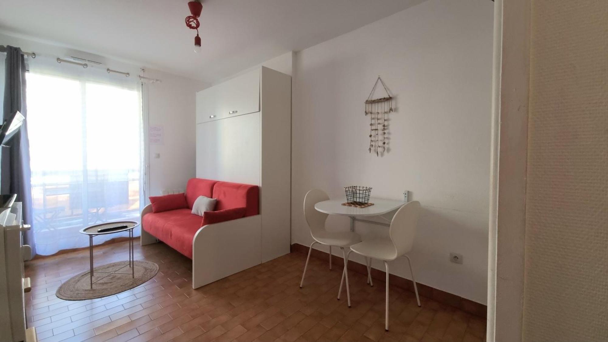 Studio Cozy En Bord De Plage Avec Vue Mer Et Wifi Canet-en-Roussillon Exteriér fotografie